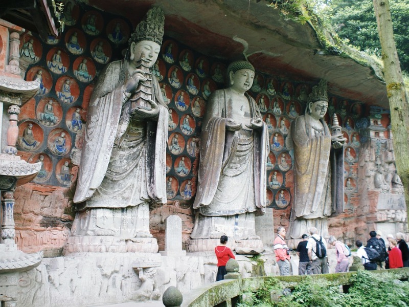 Cliff Carvings Guilin