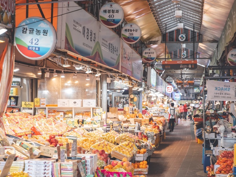 Dongmun Public Market Jeju