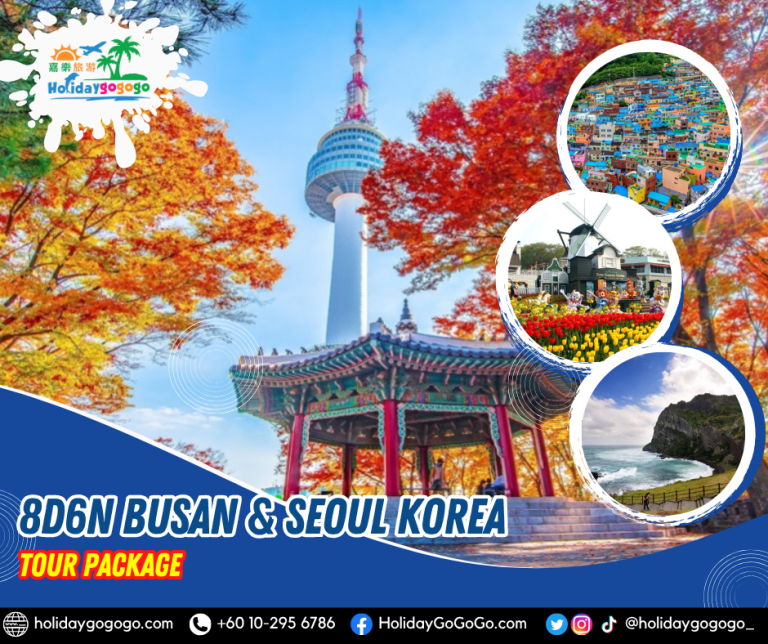 8d6n Busan & Seoul Korea Tour Package