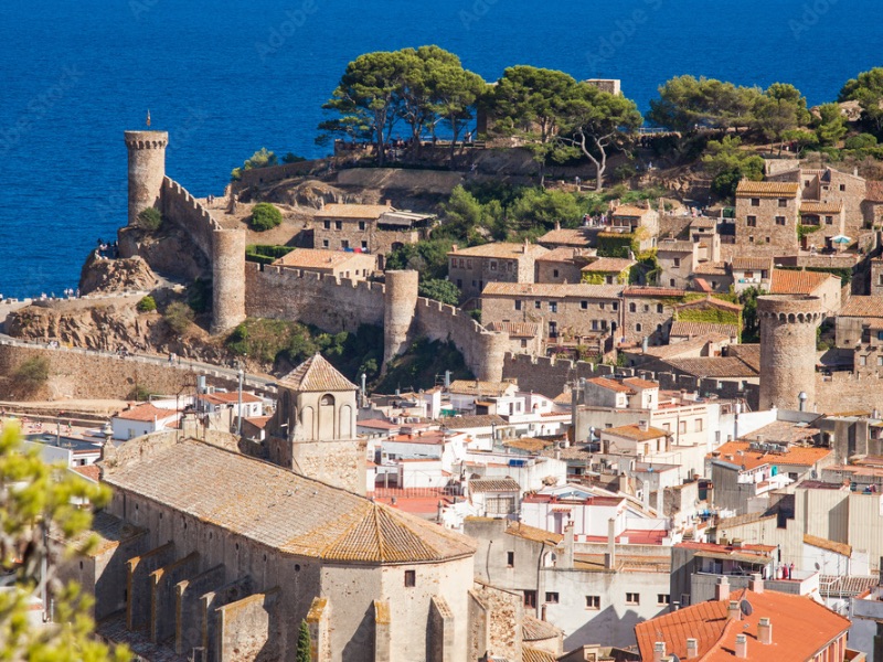 Girona Tossa de Mar Barcelona