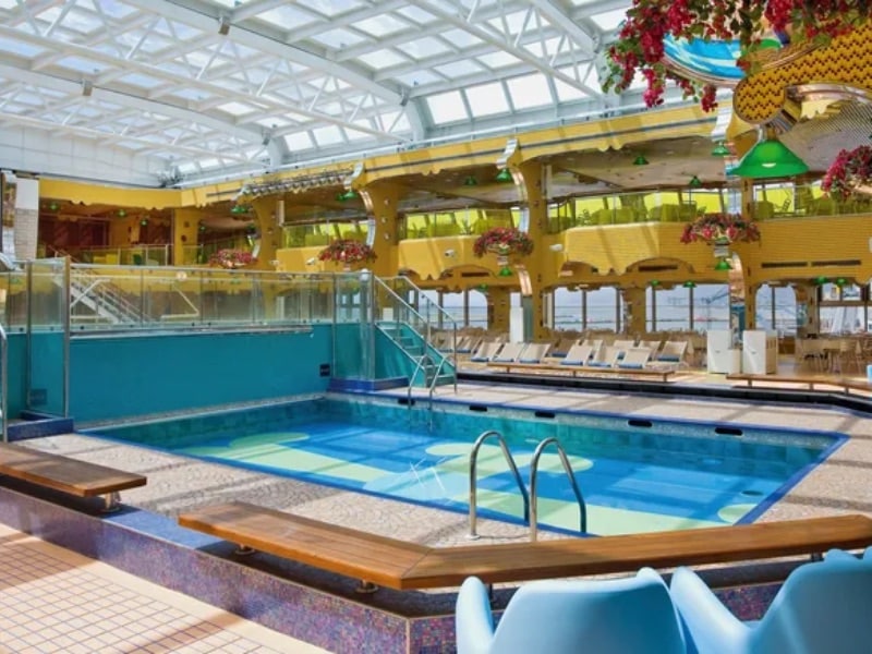 Indoor Swimming Pool in Costa Serena Cruise