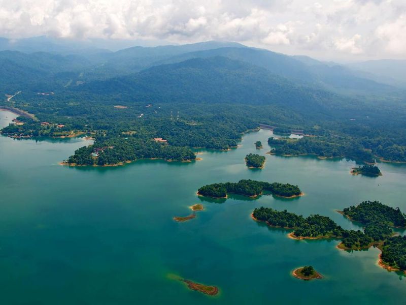 Island on Lake Kenyir