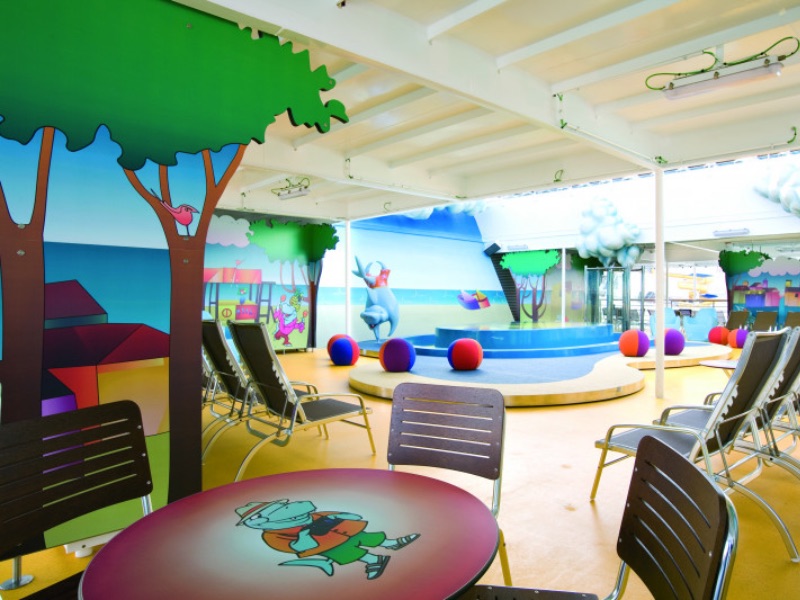 Kid's club on Costa Serena Cruise