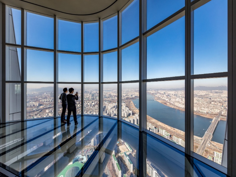Lotte World Tower View Seoul
