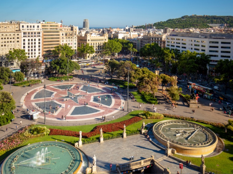 Plaza Catalunya Barcelona