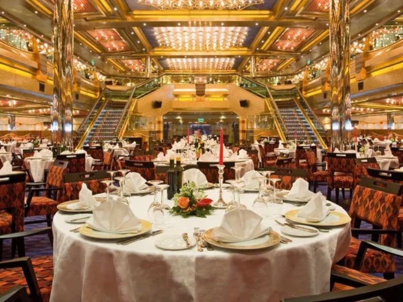 Restaurant at Costa Serena Cruise