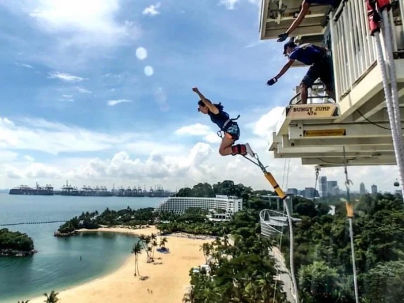 Sentosa Bungy Jump