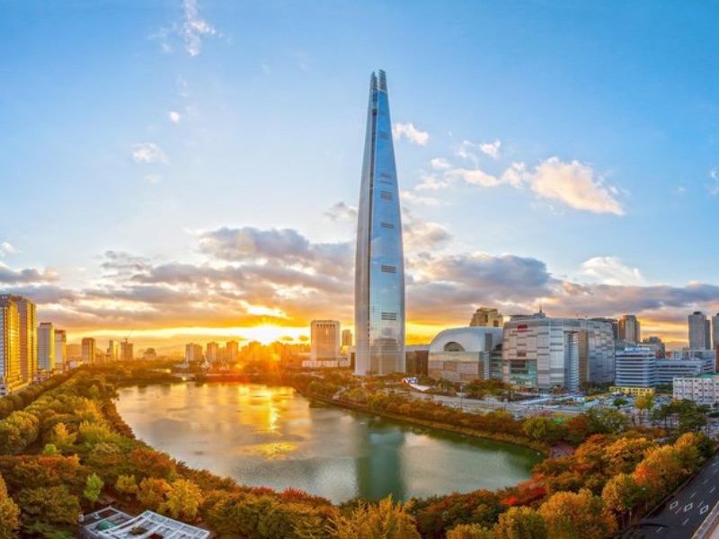 Seokchon Lake Park Seoul