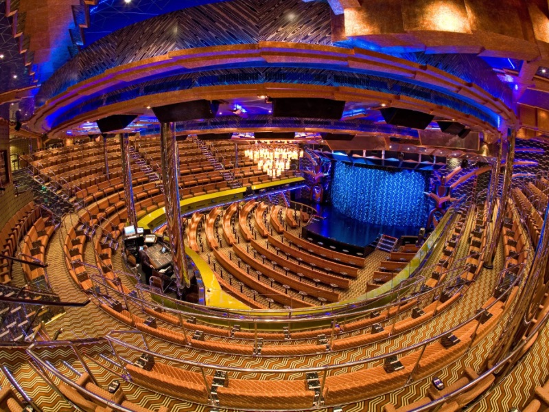 Theatre Room on Costa Serena Cruise