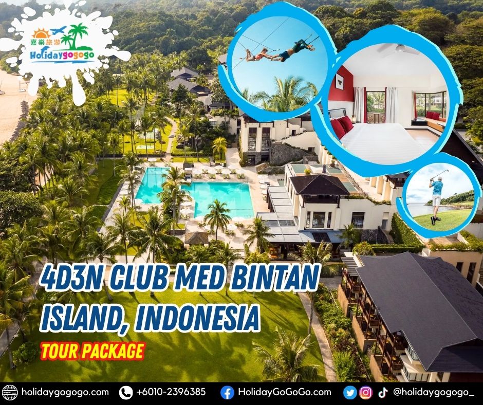 4d3n Club Med Bintan Island, Indonesia Tour Package
