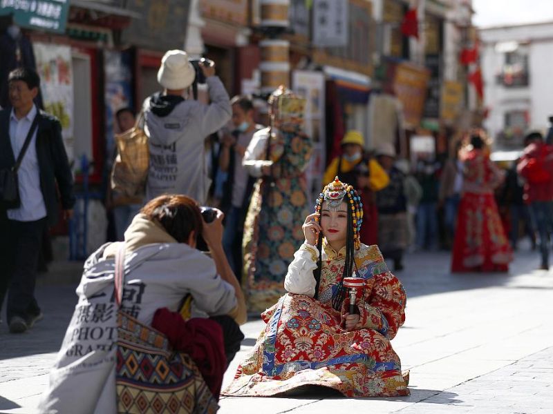 Costume Experience on Barkhor street