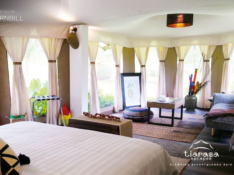 Hornbill Tented Villa Room View