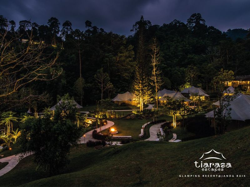 Night View of Resort