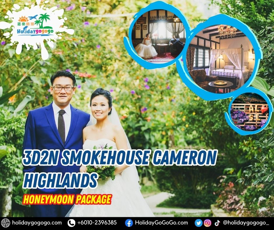 3d2n Smokehouse Cameron Highlands Honeymoon Package