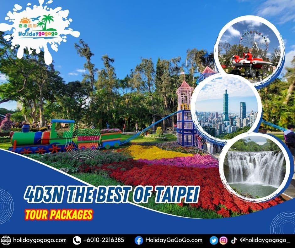 4d3n The Best of Taipei Tour Packages