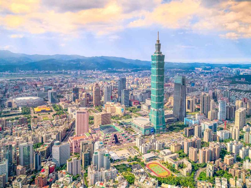Cityscape of Taiwan