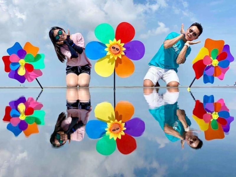 Sky Mirror Photo Props Art