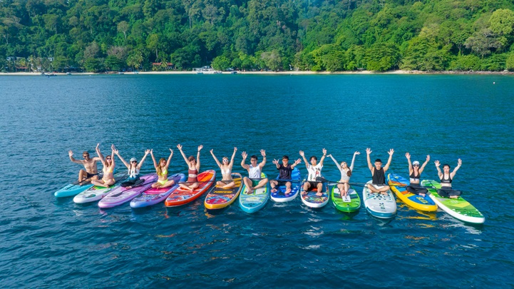 Tenggol Island Stand up Paddle Board