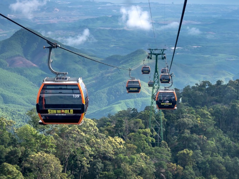 Ba Na Hills cable car
