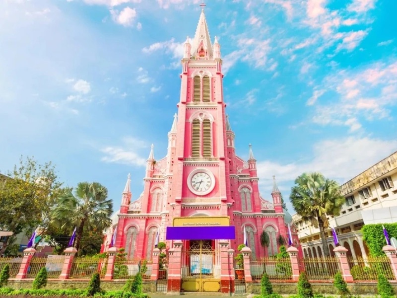 Pink church