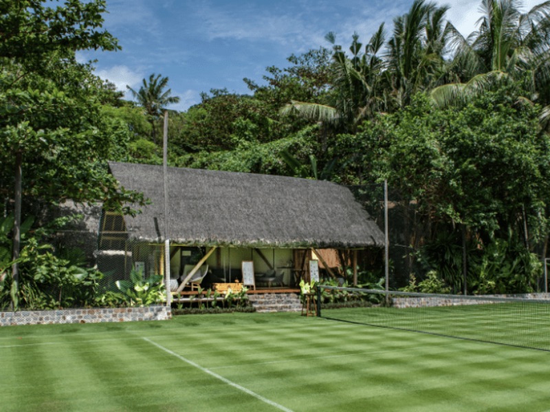 croquet & tennis lawn
