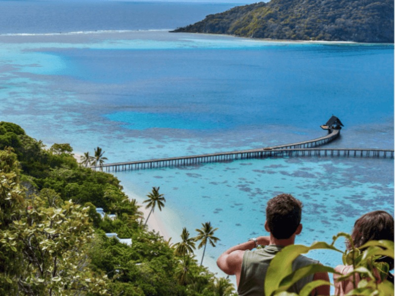 island hiking
