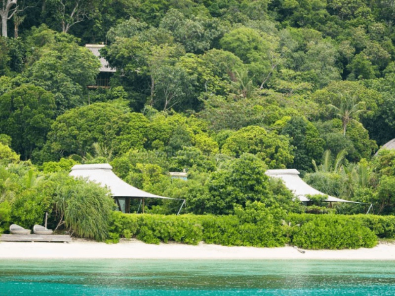 tented beach suite