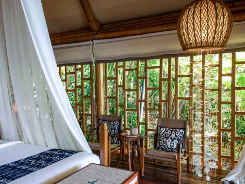 tented garden suite