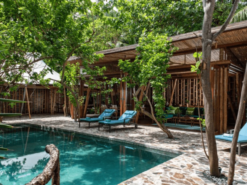 two bedroom garden pool villa