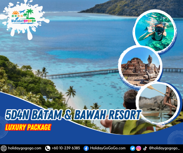 5D4N Luxury Batam & Bawah Island Resort Package