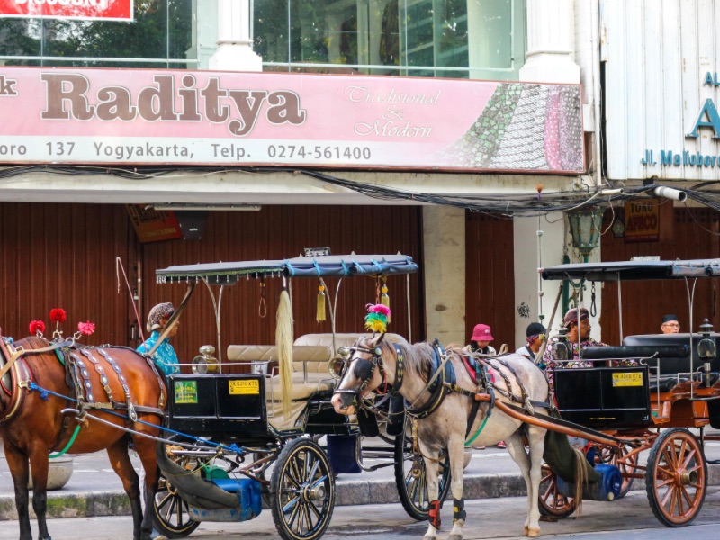 Horse carriage at Malioboro