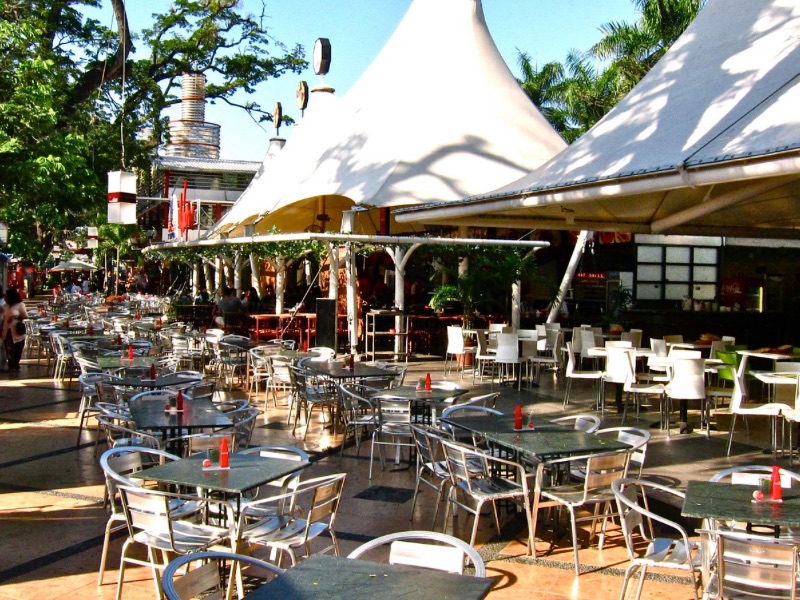Inside Merdeka Walk