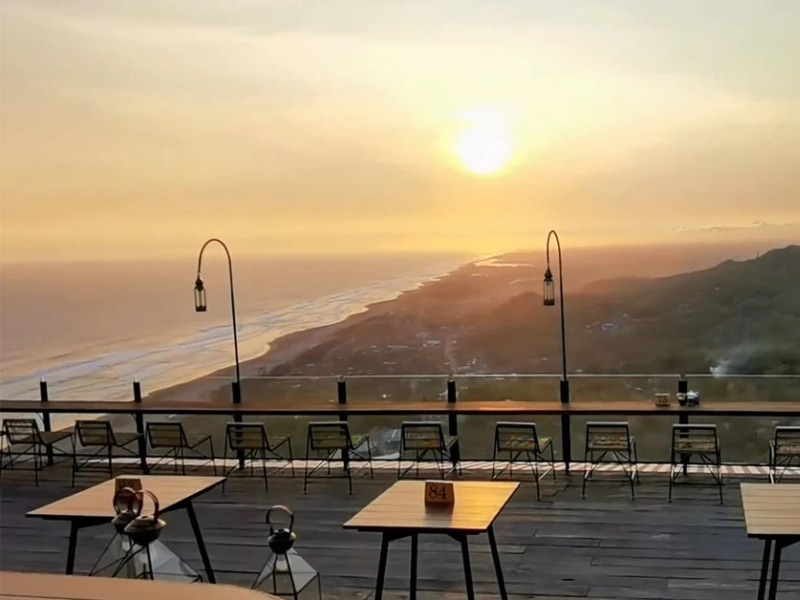 Obelix Sea View sunset