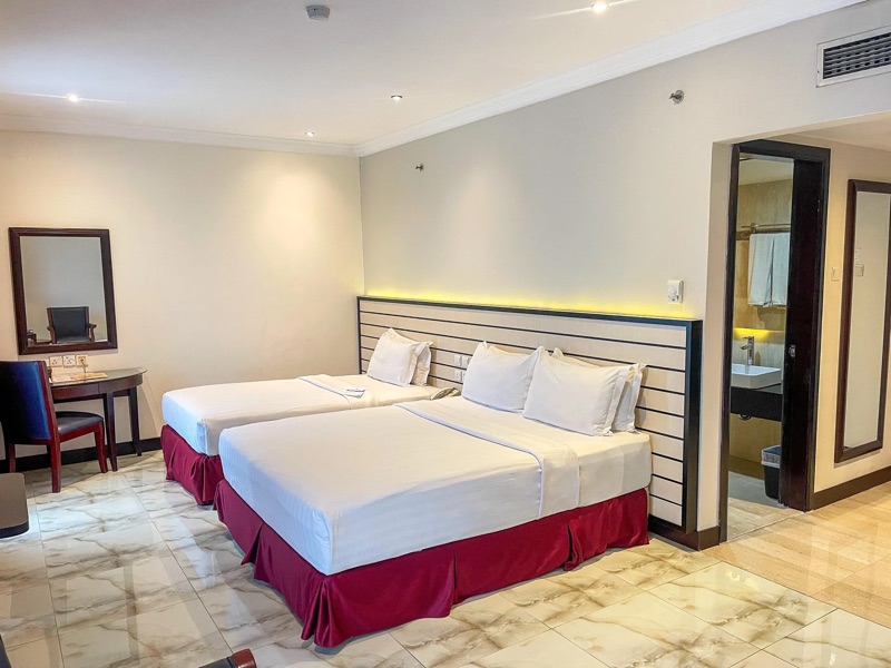 Pacific palace hotel room