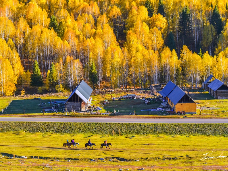 Tuva village