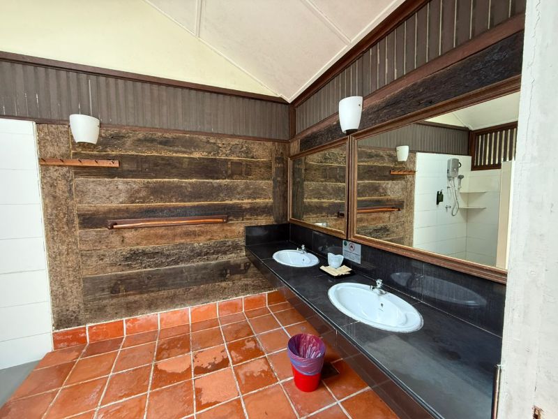beachfront chalet rawa island resort