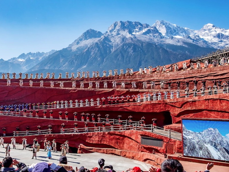 Jade dragon snow mountain
