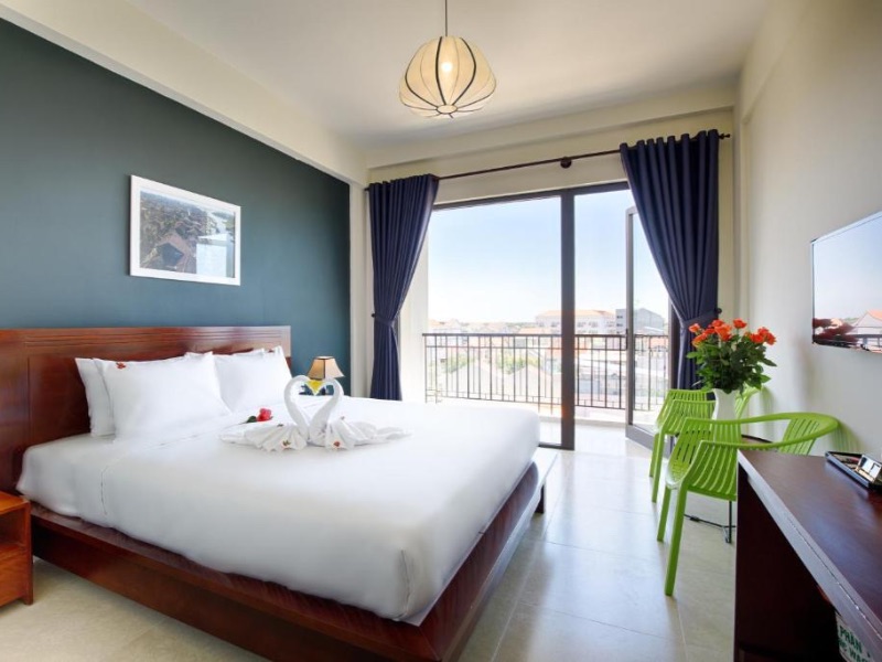 Green Apple Hotel Deluxe double room