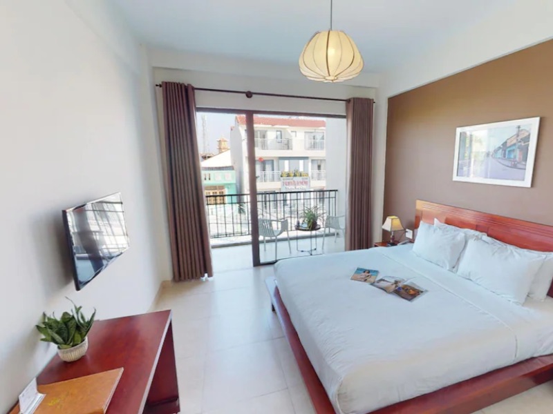 Green Apple Hotel Deluxe double room