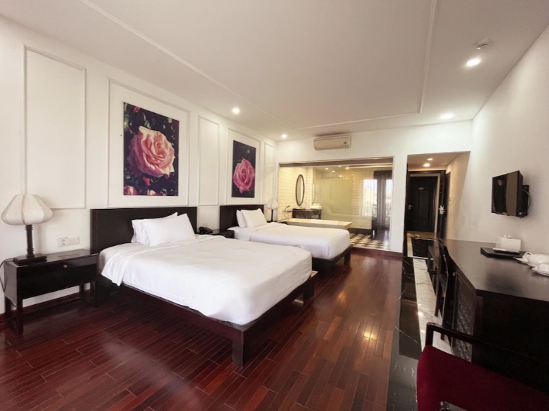 Thanh Binh Riverside Hotel Deluxe twin river