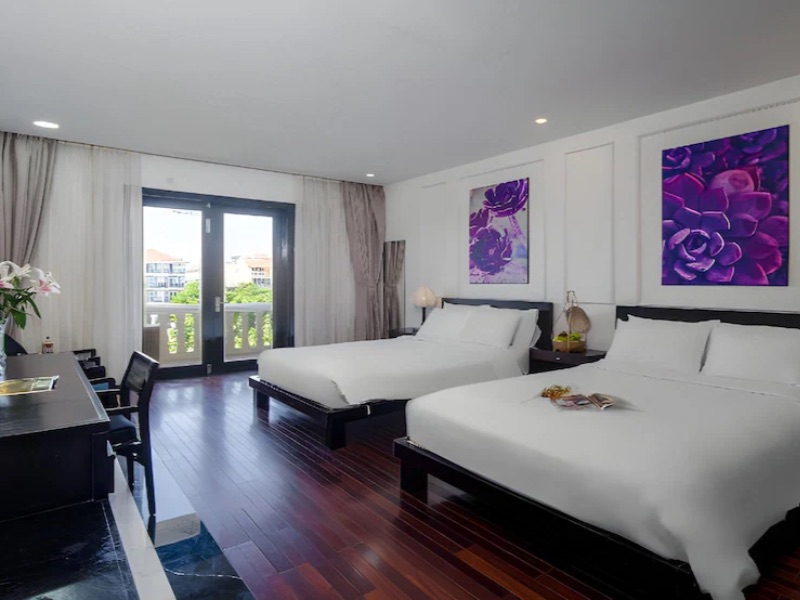 Thanh Binh Riverside Hotel Deluxe twin room