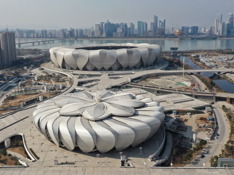 Hangzhou Olympic Sports Center Stadium (Big Lotus)