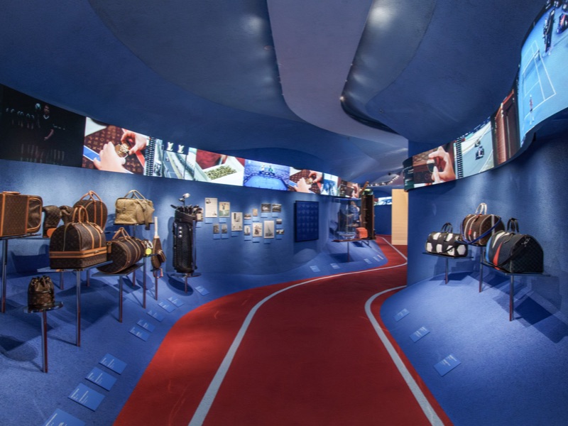 Louis Vuitton Giant Ship Flagship Store interior