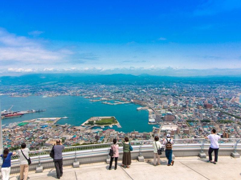 Mount Hakodate view
