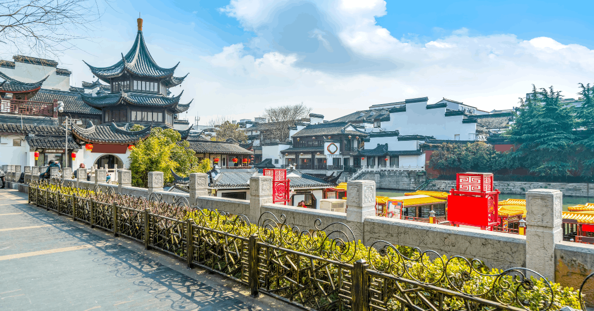 beautiful chinese city