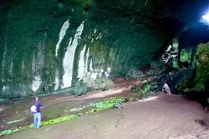 Gua Angin inside view