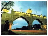 Kota Ehsan Gateway Arch night view