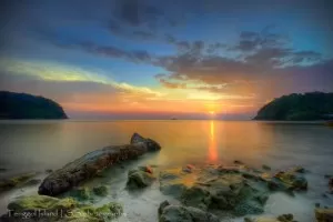 Tenggol Island sunset