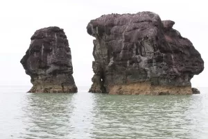 Bako rocks formation