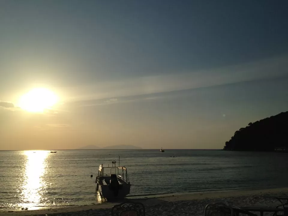 Lang Tengah beach sunset
